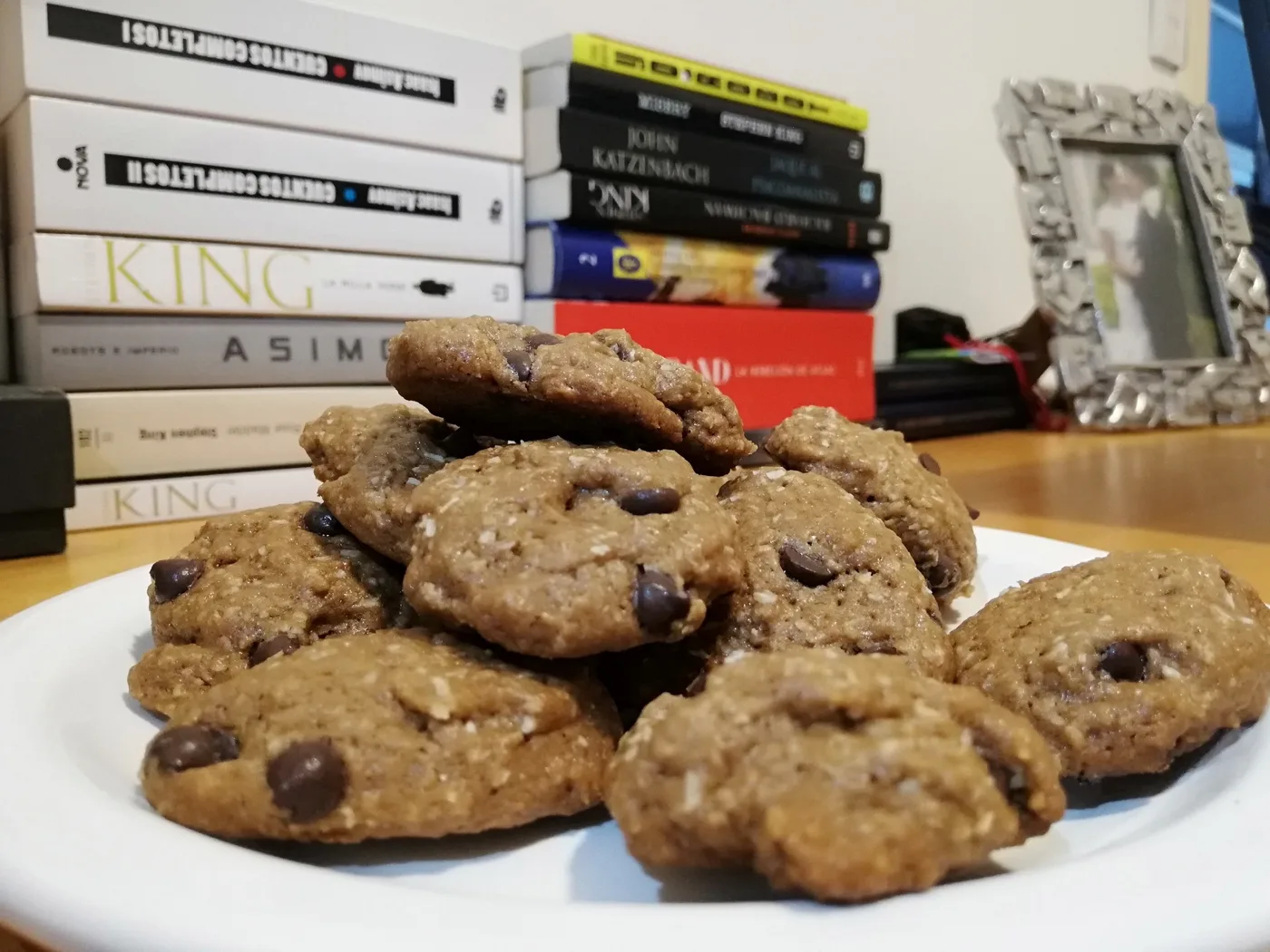 Galletas SALUDABLES de chispas de chocolate     